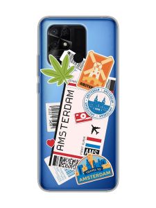 Прозорий чохол на Xiaomi Redmi 10C :: Подорожі. Амстердам (принт 327)
