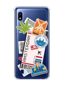 Чохол з потовщеними кутами на Samsung Galaxy A10 (2019)/A105 :: Подорожі. Амстердам (принт 327)