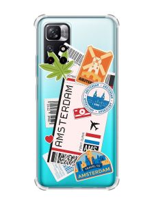 Чохол з потовщеними кутами на Xiaomi Redmi Note 11 4G :: Подорожі. Амстердам (принт 327)