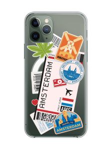 Магнітний чохол на iPhone 12/12 Pro із підтримкою MagSafe :: Подорожі. Амстердам (принт 327)