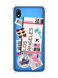 Чохол з потовщеними кутами для Xiaomi Redmi 7A :: Подорожі. Лос-Анджелес (принт 328)