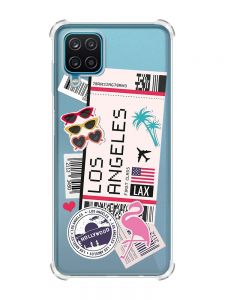 Чохол з потовщеними кутами на Samsung A12 4G :: Подорожі. Лос-Анджелес (принт 328)