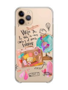 Прозорий чохол на Apple iPhone 11 Pro (5,8) :: Настрій подорожувати (принт 329)