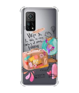 Чохол з потовщеними кутами для Xiaomi Mi 10T/Mi 10T Pro :: Настрій подорожувати (принт 329)