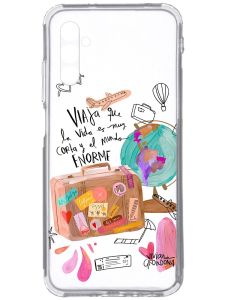 Прозорий чохол на Samsung Galaxy A34 5G/A346 :: Настрій подорожувати (принт 329)