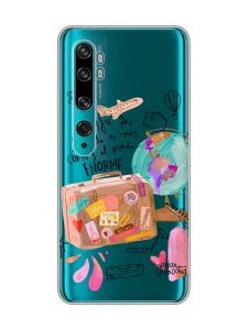 Прозорий чохол на Xiaomi Mi Note 10/Note 10 Pro :: Настрій подорожувати (принт 329)