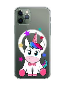 Магнітний чохол на iPhone 12/12 Pro із підтримкою MagSafe :: Єдиноріг (принт 102)