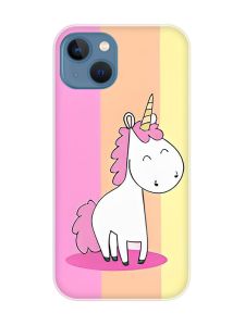 Магнітний чохол на iPhone 13 (6.1) із підтримкою MagSafe :: Єдиноріг (принт 104)