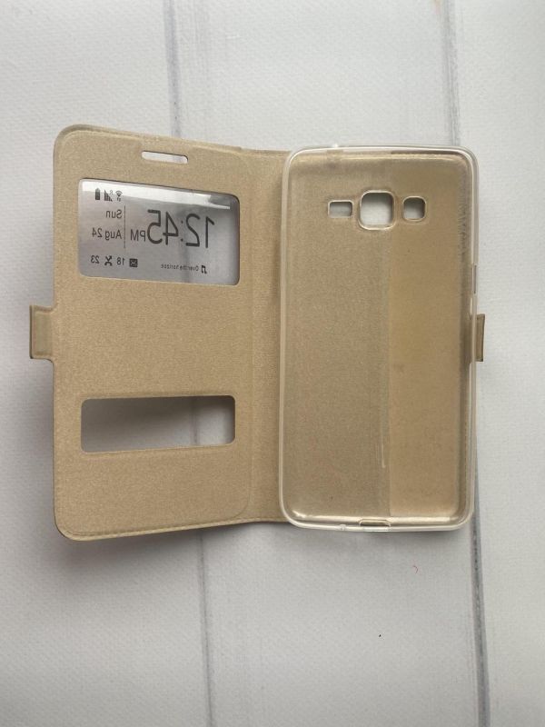 Чохол-книжка Momax для Samsung Galaxy Grand Prime G530 / J2 Prime Золотий