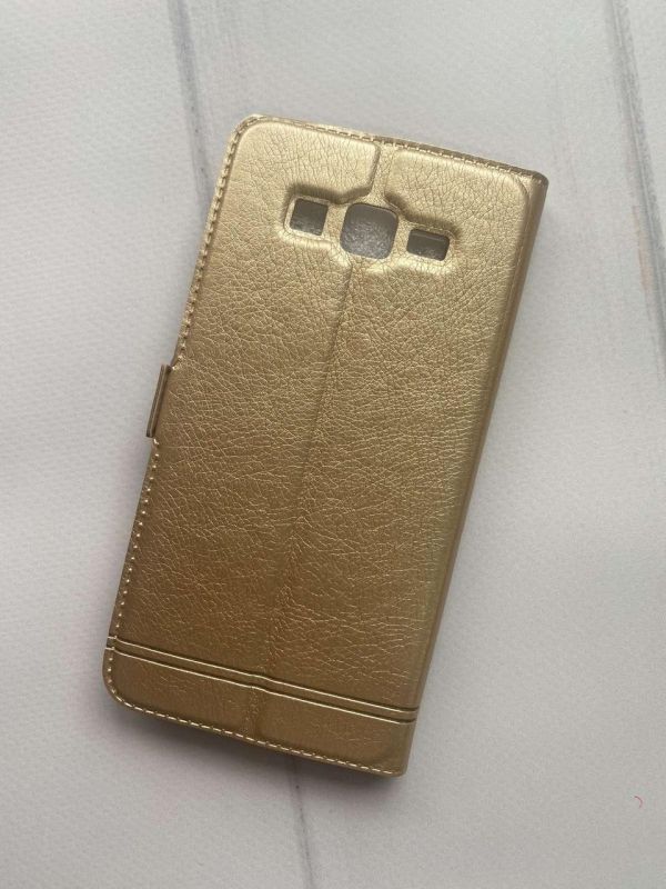 Чохол-книжка Momax для Samsung Galaxy Grand Prime G530 / J2 Prime Золотий