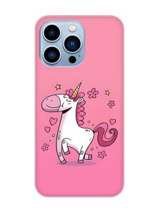 Магнітний чохол на iPhone 13 Pro Max із підтримкою MagSafe :: Єдиноріг (принт 105)