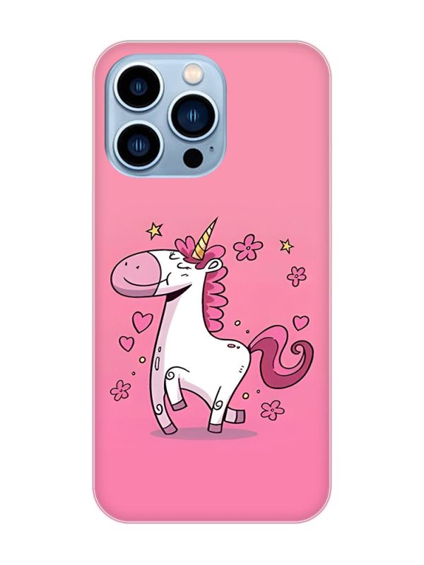 Магнітний чохол на iPhone 13 Pro Max із підтримкою MagSafe :: Єдиноріг (принт 105)