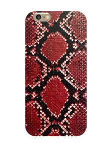 Захисна плівка Шкіра пітона (червона) на задню панель для iPhone 6s
