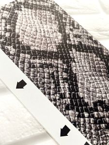 Захисна плівка Шкіра пітона (сіра) на задню панель для Samsung A03s