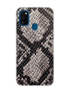 Захисна плівка Шкіра пітона (сіра) на задню панель для Samsung M30s/М21