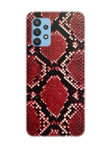 Захисна плівка Шкіра пітона (червона) на задню панель для Samsung A32