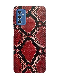 Захисна плівка Шкіра пітона (червона) на задню панель для Samsung M52 2021 (M526)