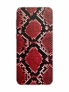 Захисна плівка на задню панель для Samsung S3 mini i8190 :: Шкіра пітона (червона)