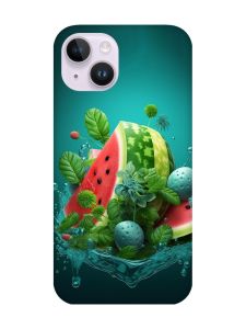 Чохол із захистом камери на iPhone 14 :: Кавунова фантазія (принт 337)