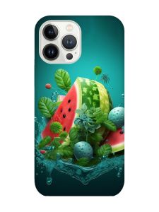 Чохол із захистом камери на iPhone 14 Pro Max :: Кавунова фантазія (принт 337)