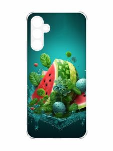 Чохол з потовщеними кутами на Samsung Galaxy A34 5G :: Кавунова фантазія (принт 337)