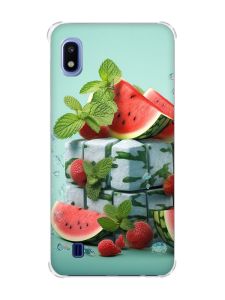 Чохол з потовщеними кутами на Samsung Galaxy A10 (2019)/A105 :: Кавунова свіжість (принт 338)