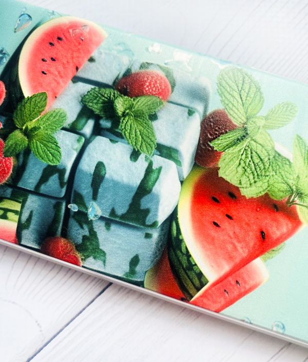 Чохол із потовщеними кутами на iPhone 14 :: Кавунова свіжість (принт 338)