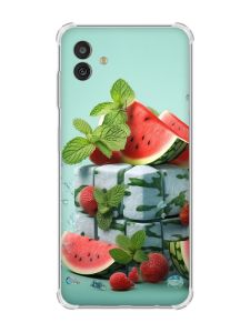 Чохол з потовщеними кутами на Samsung Galaxy M13 5G :: Кавунова свіжість (принт 338)