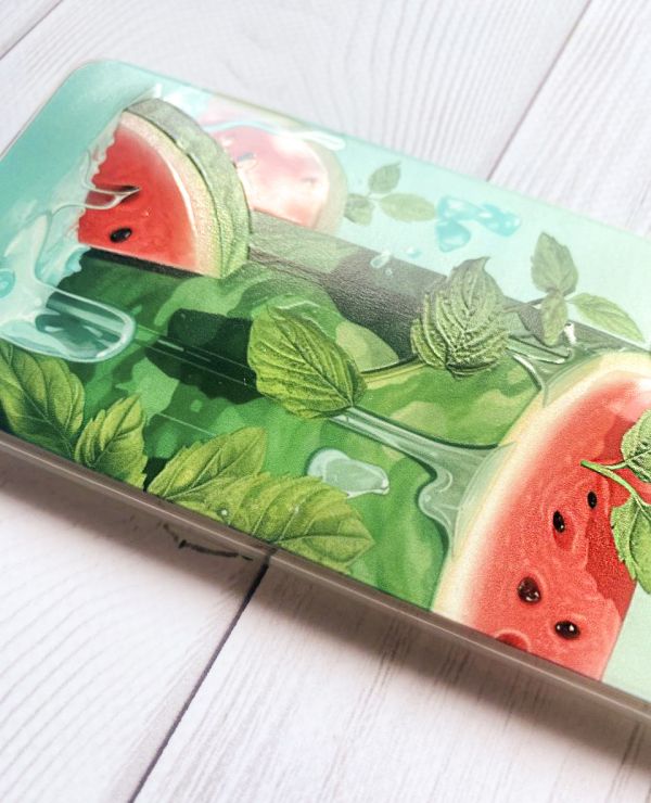 Чохол із потовщеними кутами на Xiaomi Mi 8 Lite :: Кавуновий айсберг (принт 339)