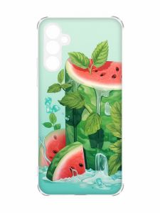 Чохол з потовщеними кутами на Samsung Galaxy A34 5G :: Кавуновий айсберг (принт 339)