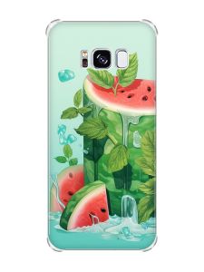 Чохол з потовщеними кутами на Samsung Galaxy S8 :: Кавуновий айсберг (принт 339)