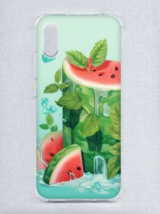 Чохол з потовщеними кутами на Xiaomi Redmi 9A :: Кавуновий айсберг (принт 339)