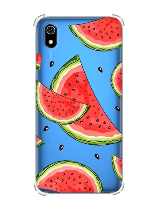 Чохол з потовщеними кутами для Xiaomi Redmi 7A :: Скибки кавуна (принт 342)