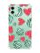 Чохол з потовщеними кутами на Apple iPhone 11 (6.1) :: Кавуни сердечка (принт 343)