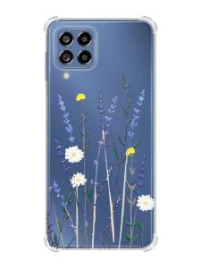 Чохол з потовщеними кутами на Samsung Galaxy M53 (M536) 5G :: Польові квіти (принт 270)