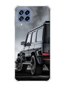 Чохол з потовщеними кутами на Samsung Galaxy M53 (M536) 5G :: Авто чорне (принт 235)