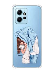 Чохол з потовщеними кутами на Xiaomi Redmi Note 12 4G :: Поцілунок (принт 33)