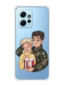 Чохол з потовщеними кутами на Xiaomi Redmi Note 12 4G :: Подарунок Перемога (патріотичний принт 178)