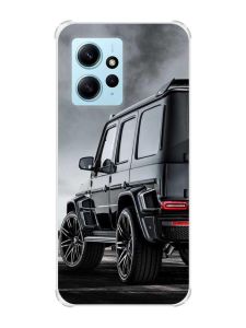 Чохол з потовщеними кутами на Xiaomi Redmi Note 12 4G :: Авто чорне (принт 235)