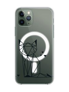 Магнітний чохол на iPhone 12/12 Pro із підтримкою MagSafe :: Лисиця (принт 126)