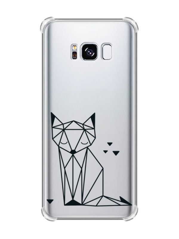 Чохол з потовщеними кутами на Samsung Galaxy S8 :: Лисиця (принт 126)