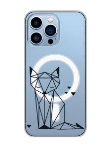 Магнітний чохол на iPhone 13 Pro Max із підтримкою MagSafe :: Лисиця (принт 126)