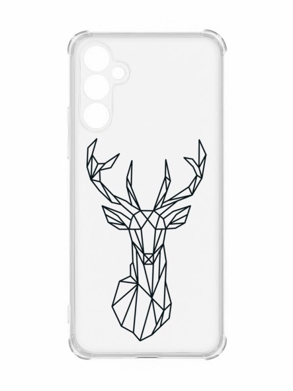 Чохол з потовщеними кутами на Samsung Galaxy A34 5G :: Олень (принт 128)