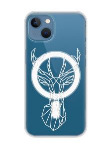 Магнітний чохол на iPhone 13 (6.1) із підтримкою MagSafe :: Олень (принт 129)