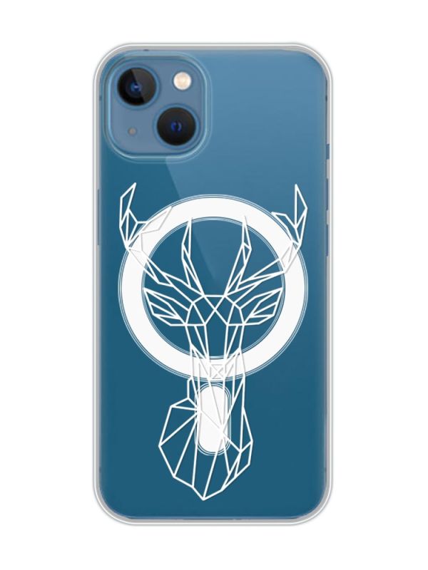 Магнітний чохол на iPhone 13 (6.1) із підтримкою MagSafe :: Олень (принт 129)