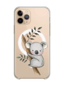 Магнітний чохол на iPhone 11 Pro із підтримкою MagSafe :: Коала (принт 132)