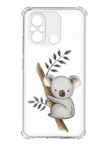 Чохол з потовщеними кутами на Xiaomi Redmi 12C :: Коала (принт 132)