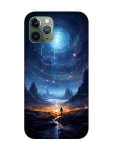 Магнітний чохол на iPhone 12/12 Pro із підтримкою MagSafe :: Космос (принт 244)