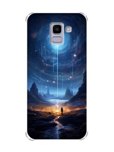 Чохол із потовщеними кутами на Samsung Galaxy J6 (2018) J600F :: Космос (принт 244)