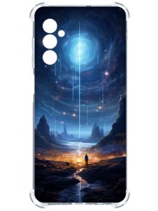 Чохол з потовщеними кутами на Samsung Galaxy A14 5G :: Космос (принт 244)